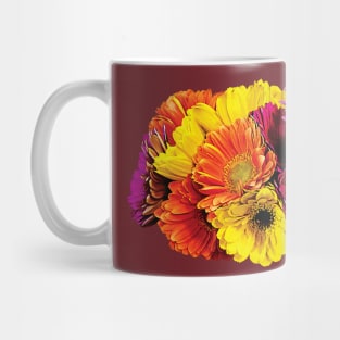 Daisies - Gerbera Daisies Mixed Colors Mug